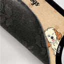 Beware Of Dogs Cats Are Shady - Gift For Pet Lovers - Personalized Doormat