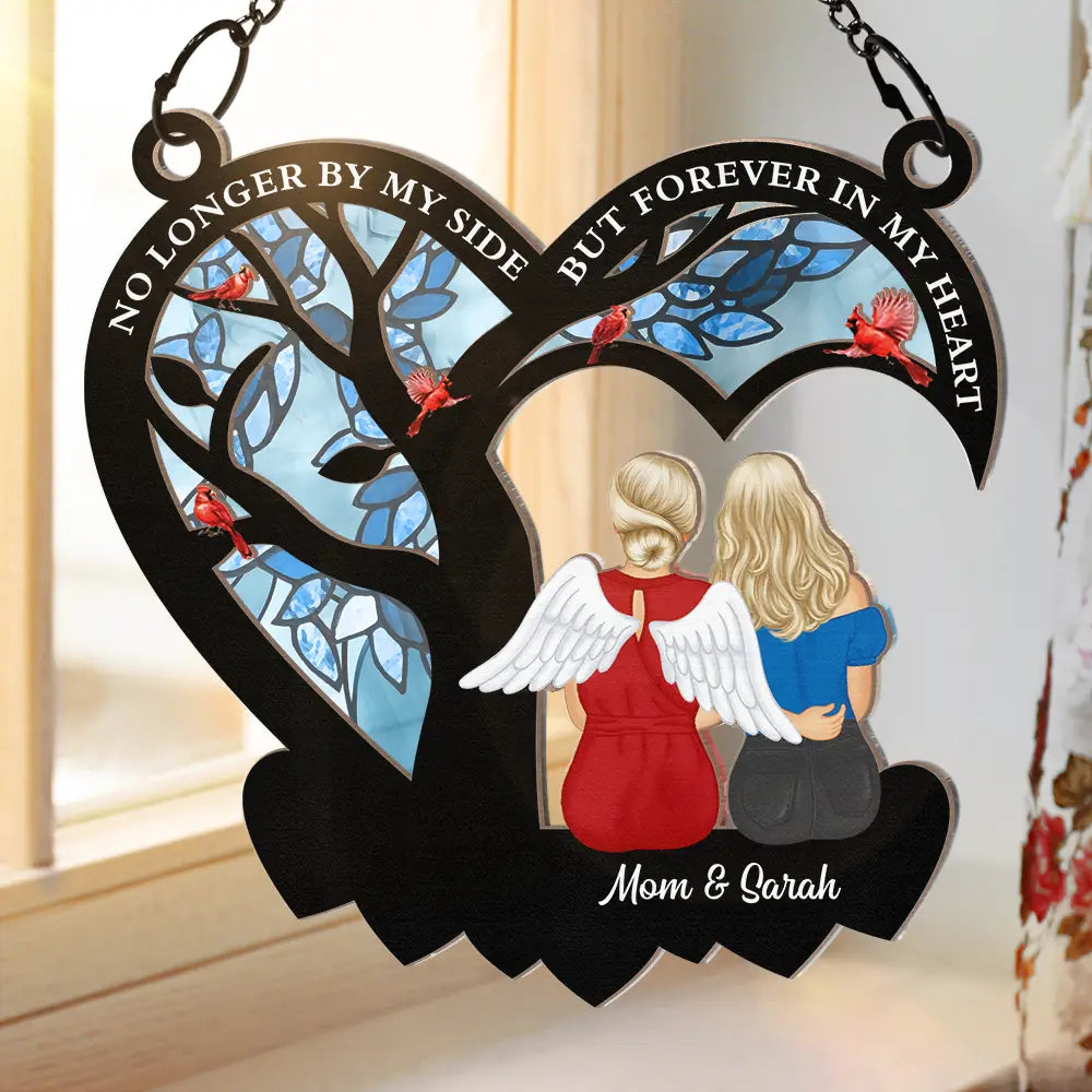 Forever In My Heart - Personalized Window Hanging Suncatcher Ornament