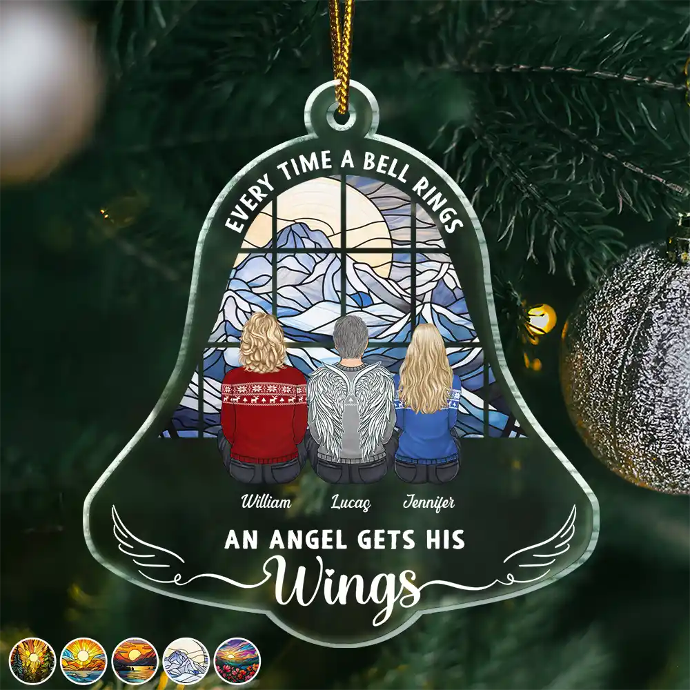 Every Time A Bell Rings - Personalized Custom Shaped Acrylic Ornament