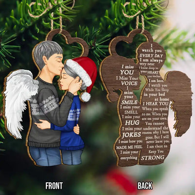 Wooden Ornament Print 2 Sides