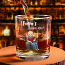 Gift For Couples, Gift For Husband, Gift For Boyfriend, Gift For Father - Grandpa Daddy Husband's Sippy Cup - Personalized Whiskey Glass
