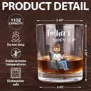 Gift For Couples, Gift For Husband, Gift For Boyfriend, Gift For Father - Grandpa Daddy Husband's Sippy Cup - Personalized Whiskey Glass
