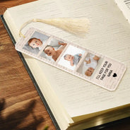 Custom Photo,Gift For Grandma,Grandma - Grandkids,Happy - Custom Photo We'll Keep Your Page For You - Personalized Acrylic Bookmark
