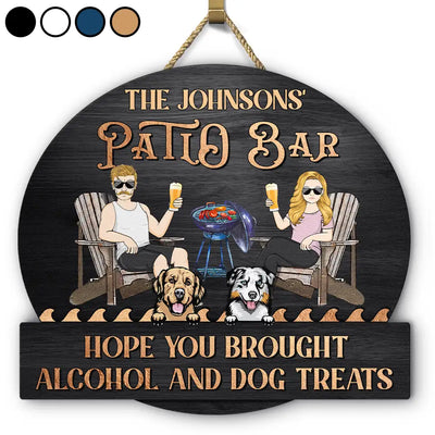 Summer Wood Shaped Sign