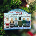 Greatest Gift Our Parents Gave Us - Christmas Gift For Family, Sibling, Brothers, Sisters, Grandparents - Personalized Custom Shaped Wooden Ornament