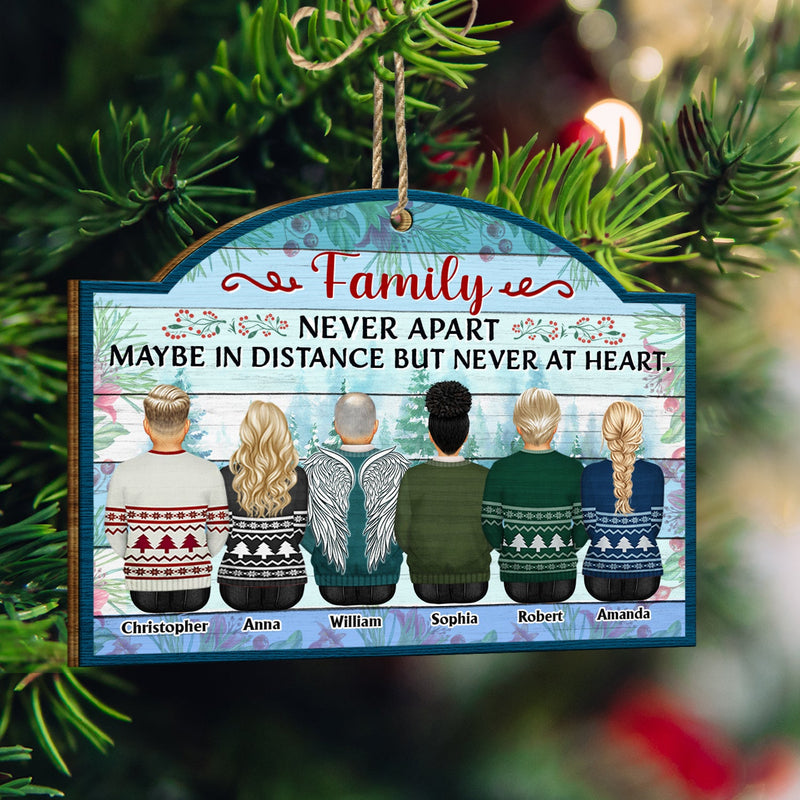 Greatest Gift Our Parents Gave Us - Christmas Gift For Family, Sibling, Brothers, Sisters, Grandparents - Personalized Custom Shaped Wooden Ornament