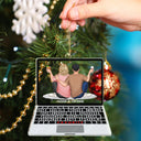 Of All The Weird Things - Christmas, Loving, Anniversary Gift For Couple, Spouse, Husband, Wife - Personalized Custom Shaped Acrylic Ornament