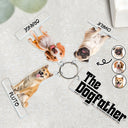 Custom Photo The Cat Dog Mother Father - Gift For Pet Lovers - Personalized Acrylic Tag Keychain