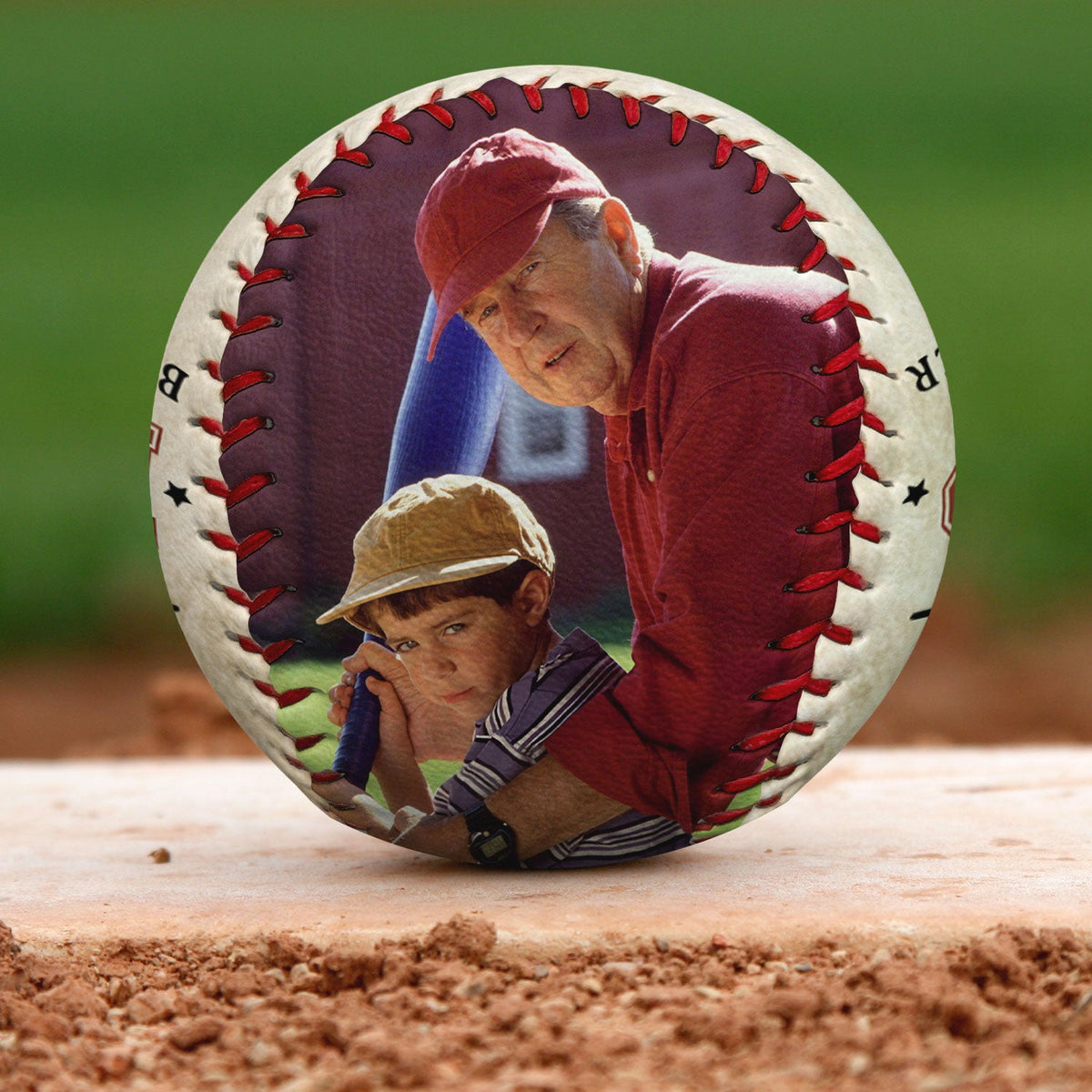 Custom Photo MVP Most Valuable Papa - Gift For Dad, Father, Grandpa, Sport Fans - Personalized Baseball, Softball
