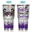 Witches Best Friends The Black Hat Sisterhood An Enchanting Fly By Night Group - Gift For Besties And Sisters - Personalized Custom 30 Oz Tumbler