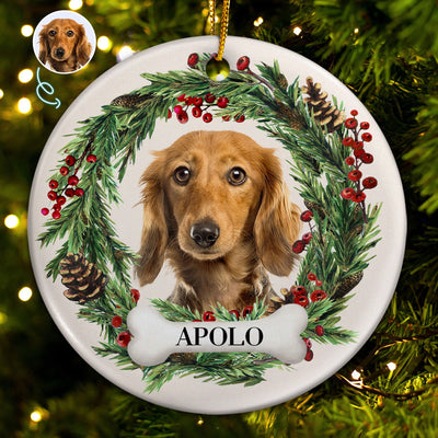 Circle Ceramic Ornament