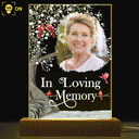 Custom Photo I'm Always With You - Memorial Gift For Family, Friends - Personalized 3D Led Light Wooden Base