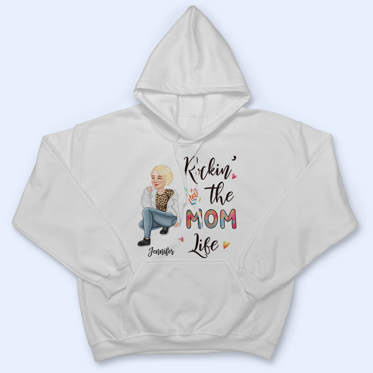 Rockin' The Nana Life - Gift For Grandma, Mom - Personalized T Shirt
