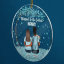 Blessed To Be Call Nana - Christmas Gift For Grandma, Mom, Mother - Personalized Circle Acrylic Ornament