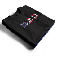 Dad, Papa, Daddy Stars And Stripes - Gift For Father, Grandpa - Personalized T Shirt