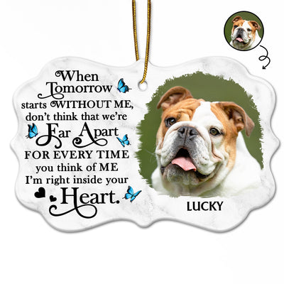 Medallion Ceramic Ornament