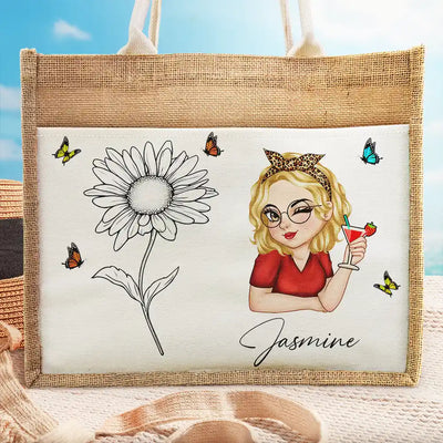 Jute Tote Bag