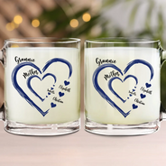 Gift For Grandma, Gift For Mother - Mom's Grandma's Sweethearts - Personalized Glass Mug