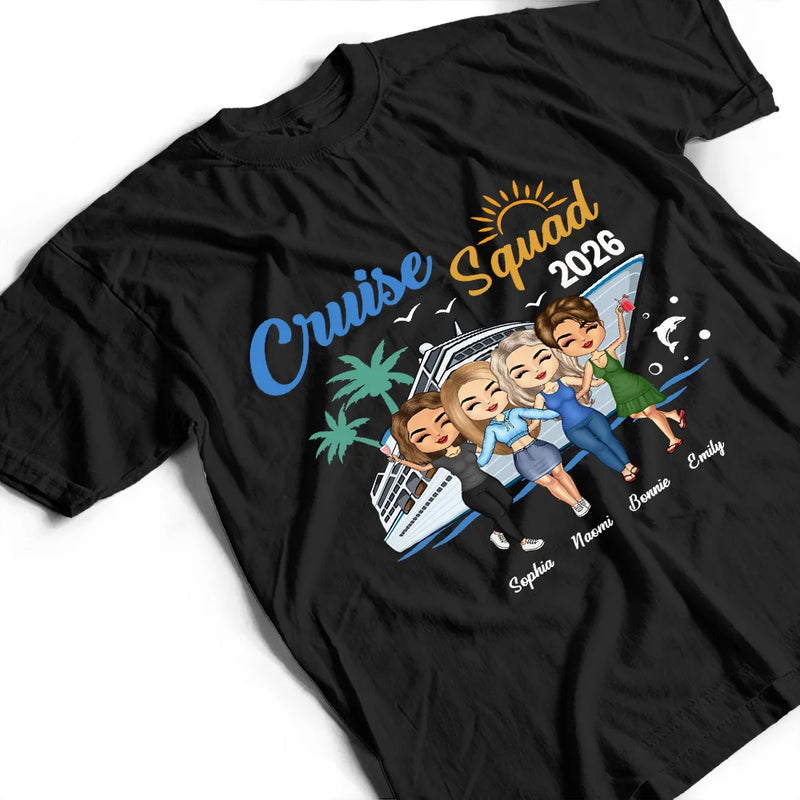 Cruise Squad Bestie Trip - Personalized T Shirt