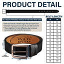 Gift For Father,Gift For Husband - The Only Thing Better Than Having You As Husband - Personalized Engraved Leather Belt