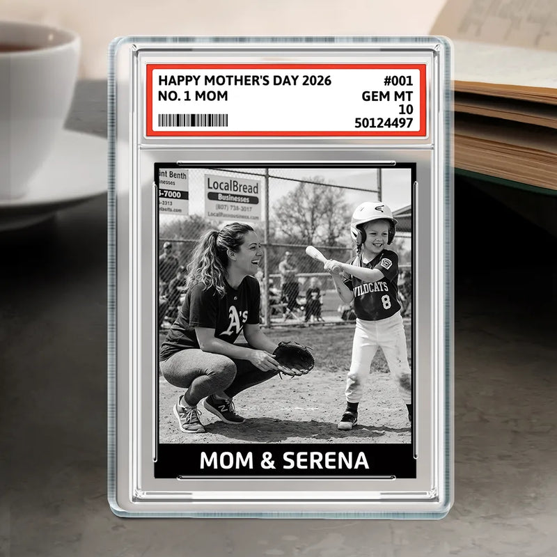 Custom Photo,Baseball,Sport Dad,Sport Mom,Happy - Custom Photo Baseball Gift Family Dream Team - Personalized Custom Shaped Acrylic Plaque