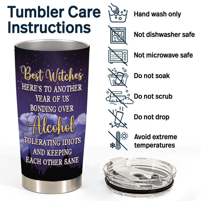 Best Witches - Gift For Best Friends - Personalized Custom Tumbler