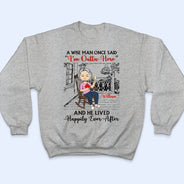 I'm Outta Here - Retirement Gift - Personalized Custom Hoodie