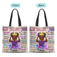 You Are Victorious - Gift For Kid, Back To School Gift - Personalized Custom Zippered Canvas Bag