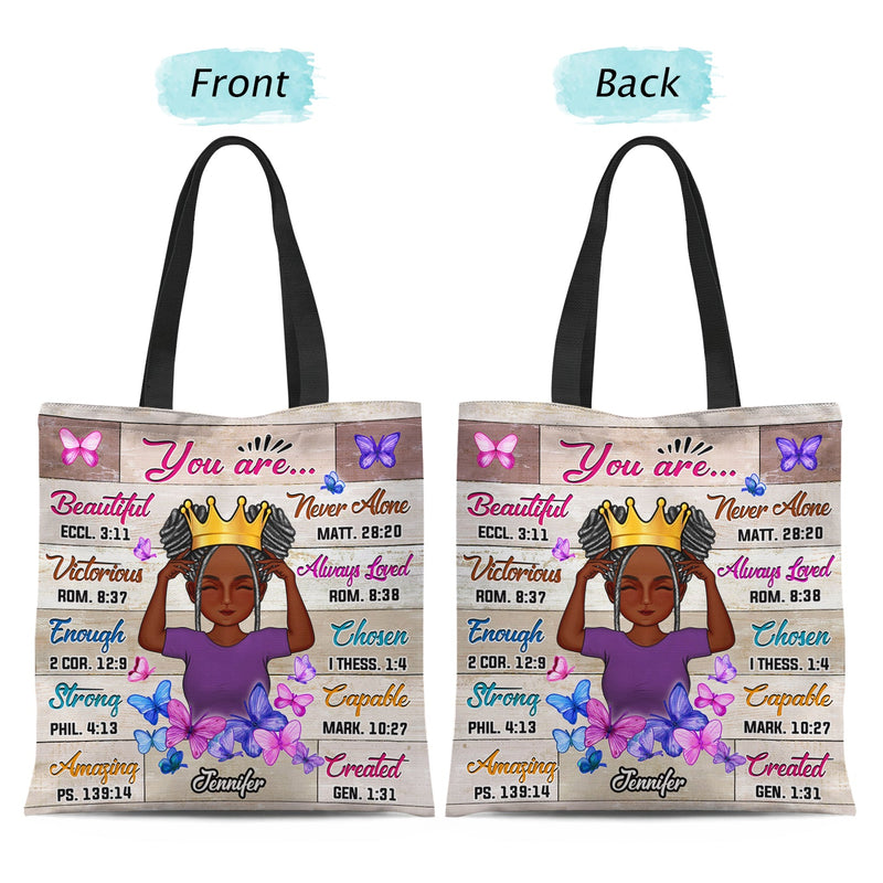 You Are Victorious - Gift For Kid, Back To School Gift - Personalized Custom Zippered Canvas Bag