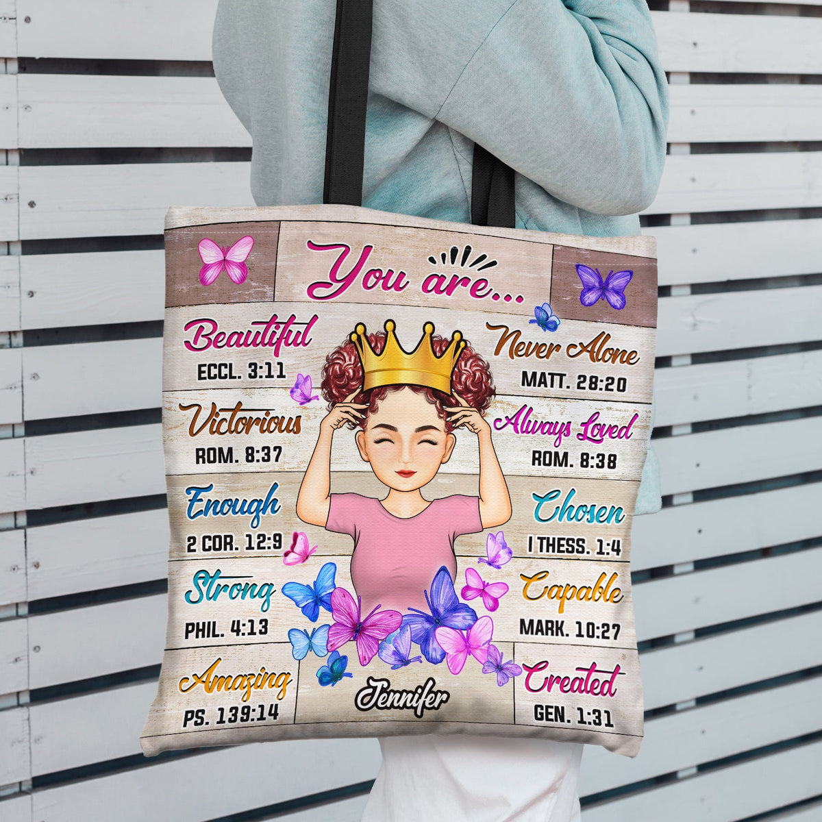 You Are Victorious - Gift For Kid, Back To School Gift - Personalized Custom Zippered Canvas Bag