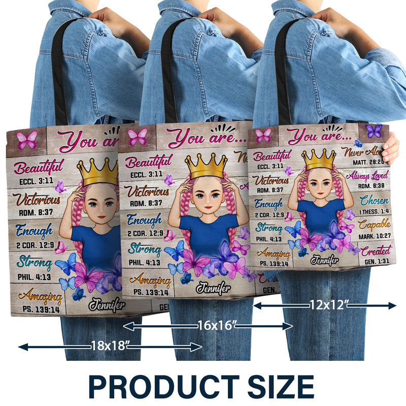 You Are Victorious - Gift For Kid, Back To School Gift - Personalized Custom Zippered Canvas Bag