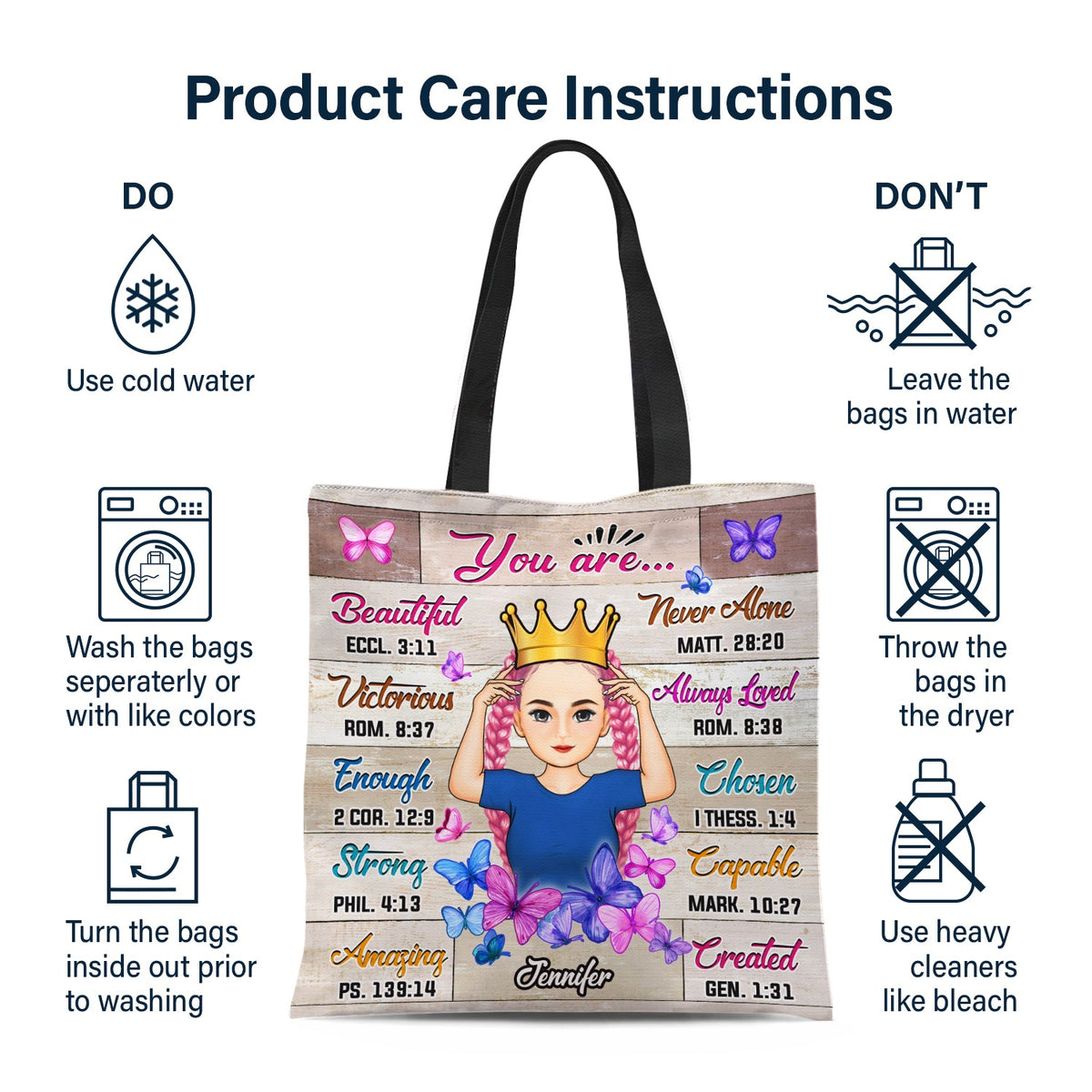 You Are Victorious - Gift For Kid, Back To School Gift - Personalized Custom Zippered Canvas Bag