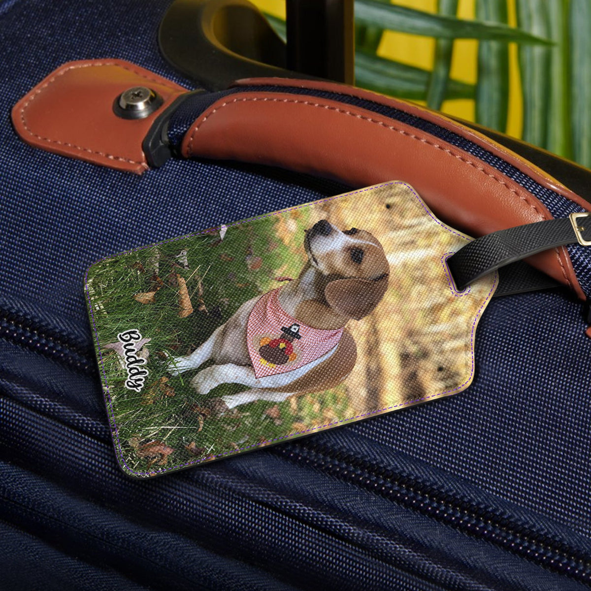 Custom Photo, Photo Tag - Gift For Traveling Lovers - Personalized Luggage Tag