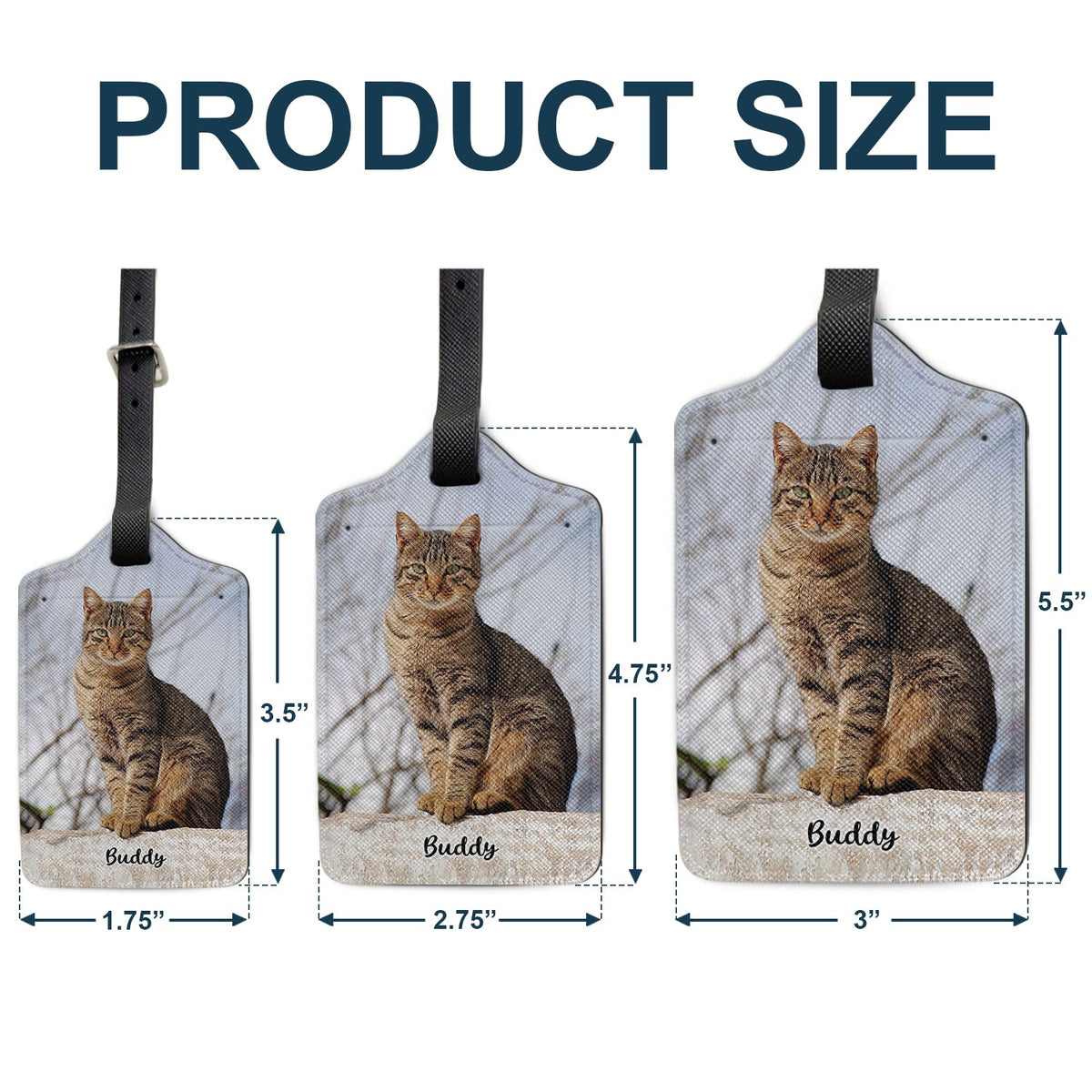 Custom Photo, Photo Tag - Gift For Traveling Lovers - Personalized Luggage Tag