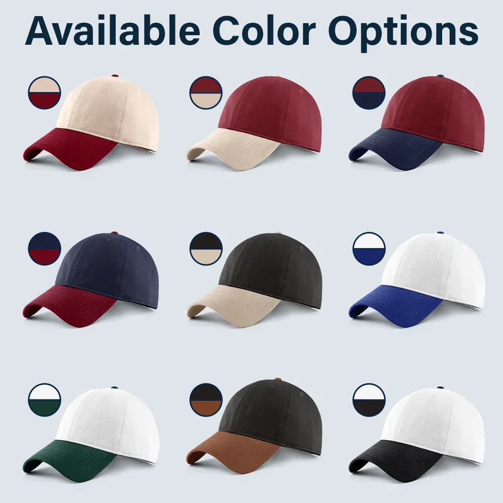Gift For Father,Fishing,Humorous,Icon - We Hooked The Best Dad Grandpa - Personalized Two Tone Cap