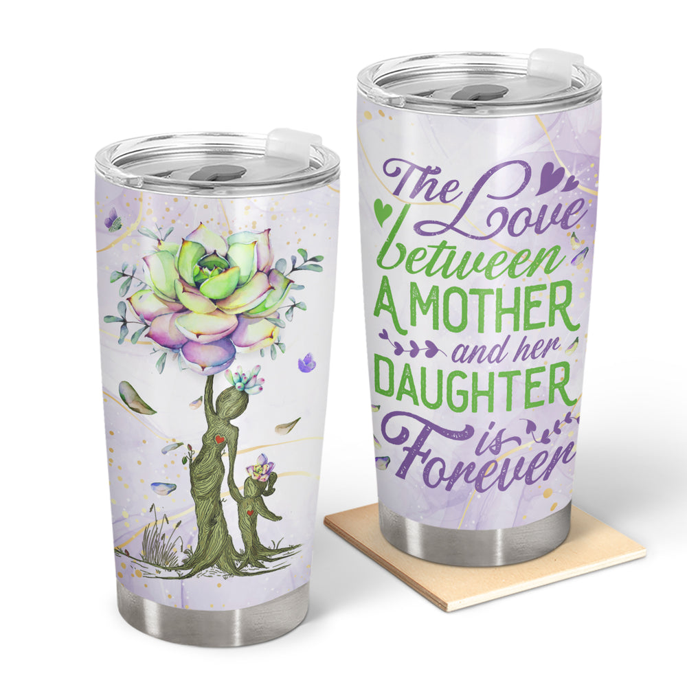 Wander Prints Gift For Mom & Daughter - The Love Between Mother & Daughter - 20oz Tumbler - Birthday, Mother's Day Gift AZCS