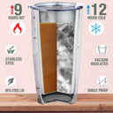 Wander Prints Gift For Mom & Daughter - The Love Between Mother & Daughter - 20oz Tumbler - Birthday, Mother's Day Gift AZCS