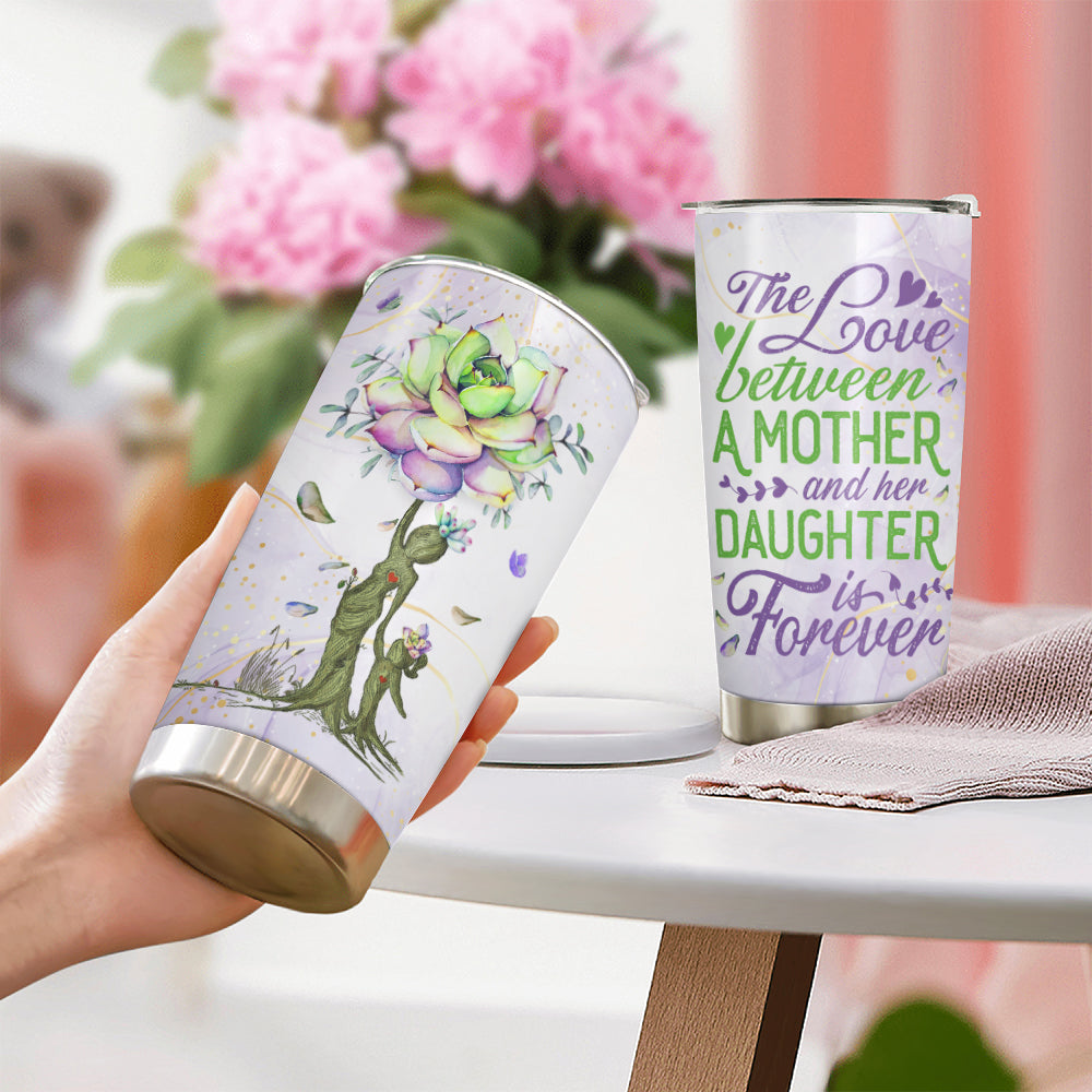 Wander Prints Gift For Mom & Daughter - The Love Between Mother & Daughter - 20oz Tumbler - Birthday, Mother's Day Gift AZCS