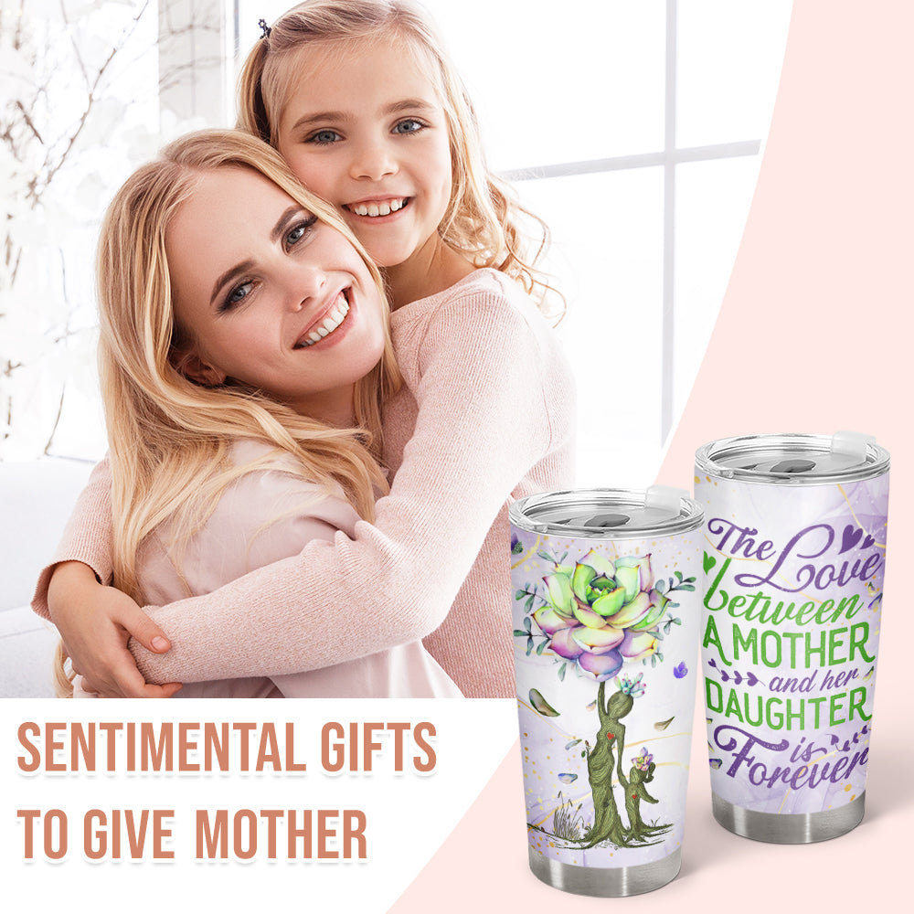 Wander Prints Gift For Mom & Daughter - The Love Between Mother & Daughter - 20oz Tumbler - Birthday, Mother's Day Gift AZCS