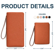 Mom - Daughters (Adult),Mom - Daughters (Young),Mom - Sons,Mom - Children,Gift For Mother,Love - Blooming In Love - Personalized Tri-Fold PU Leather Wristlet Wallet