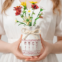 Gift For Bestie,Best friends' Hobby,Happy - Take A Long Time To Grow Old Friend - Personalized Glass Birth Month Flower