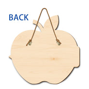 Teacher, Back To School, Gift For Yourself, Happy - Teacher Apple Class Name - Personalized Custom Shaped Wood Sign