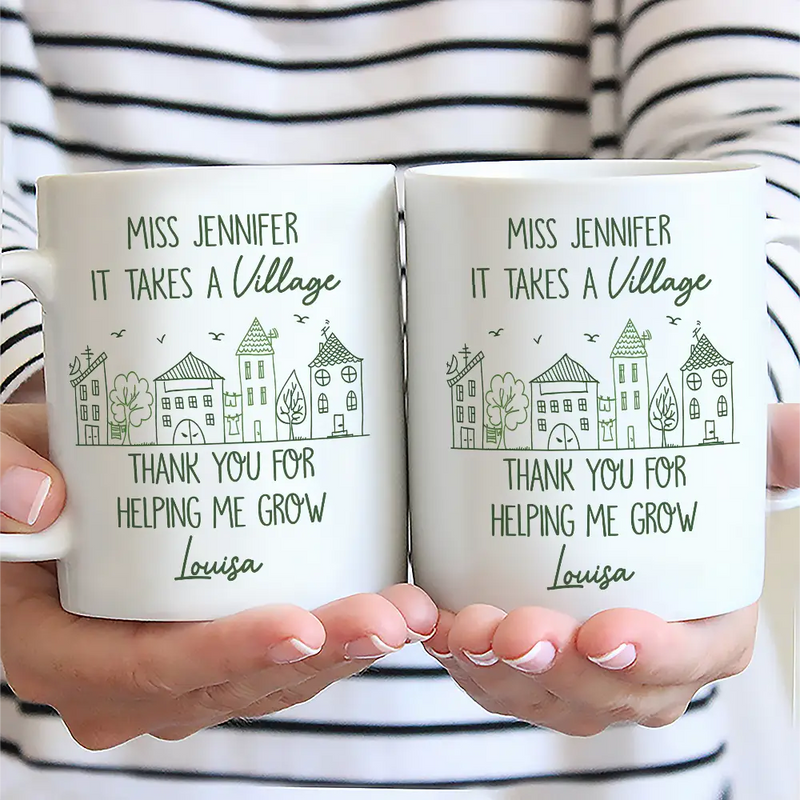 Gifts For Colleagues, Happy - Thank You For Being A Part Of Ours - Personalized Mug