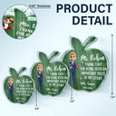 Teacher,Happy - Thank You For Being Such An Important Piece - Personalized Custom Shaped Acrylic Plaque