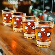 Gift For Father - Thank You For Not Shooting Blanks - Personalized Shot Glass