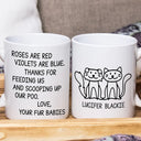 Pet Lovers,Pet Mom,Dog Lovers,Dog Mom,Cat Lovers,Cat Mom,Happy - Thank You For Scooping Our Poo - Personalized Mug