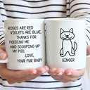 Pet Lovers,Pet Mom,Dog Lovers,Dog Mom,Cat Lovers,Cat Mom,Happy - Thank You For Scooping Our Poo - Personalized Mug