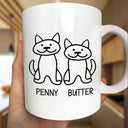 Pet Lovers,Pet Mom,Dog Lovers,Dog Mom,Cat Lovers,Cat Mom,Happy - Thank You For Scooping Our Poo - Personalized Mug