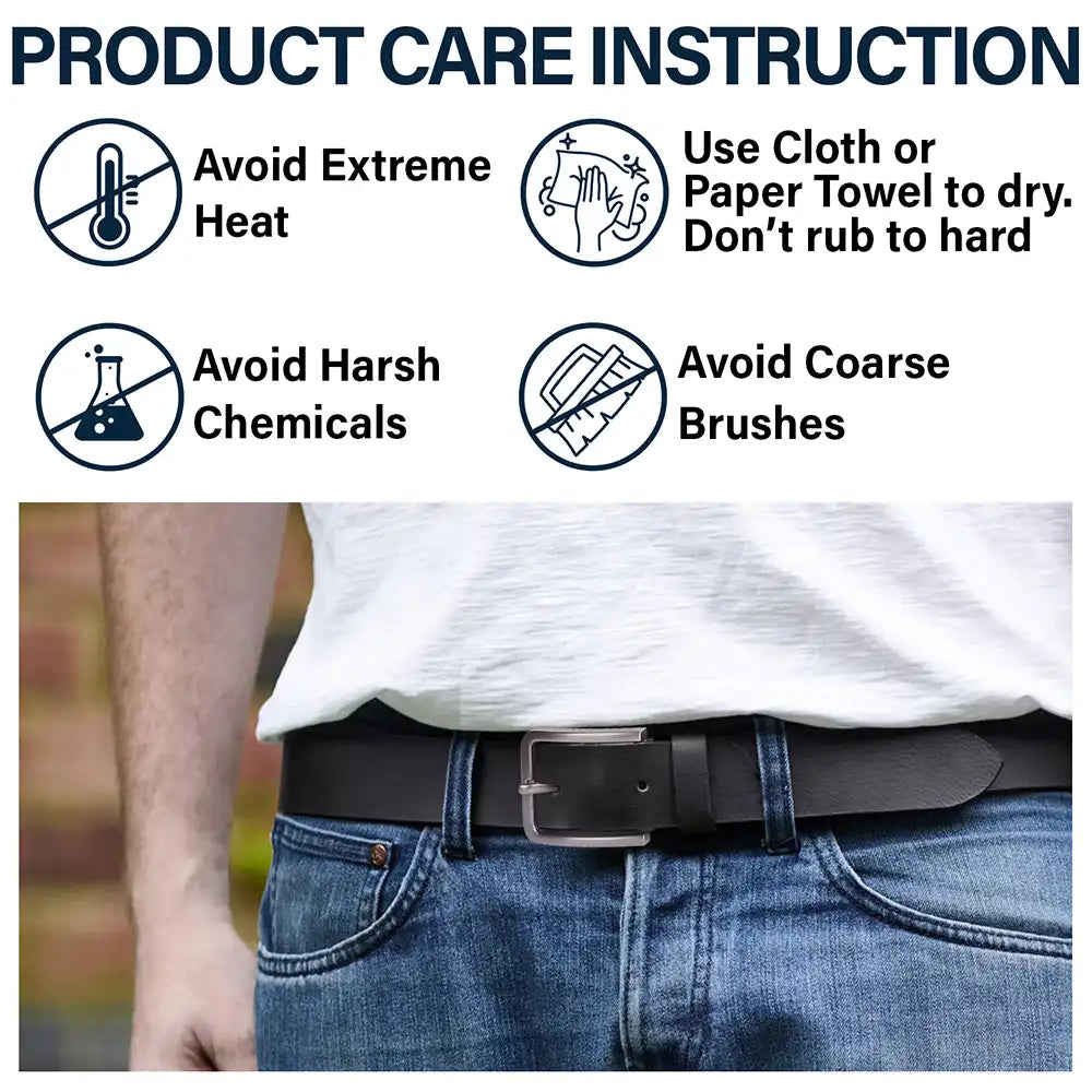 Thanks For Sharing Your DNA - Personalized Engraved Leather Belt