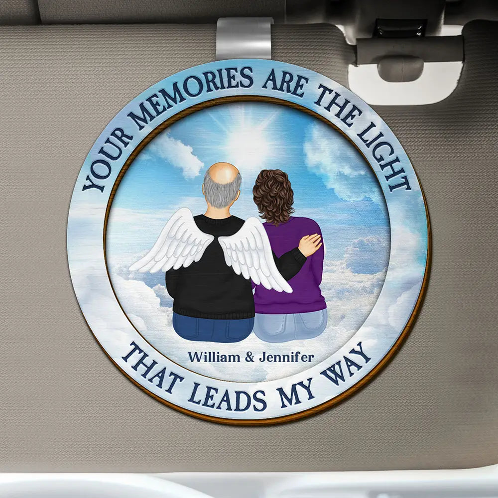 That Leads My Way - Personalized Custom Shaped Car Visor Clip